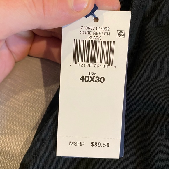 NEW w/ tags 40x30 Ralph Lauren Polo pants (Black) - Picture 2 of 4